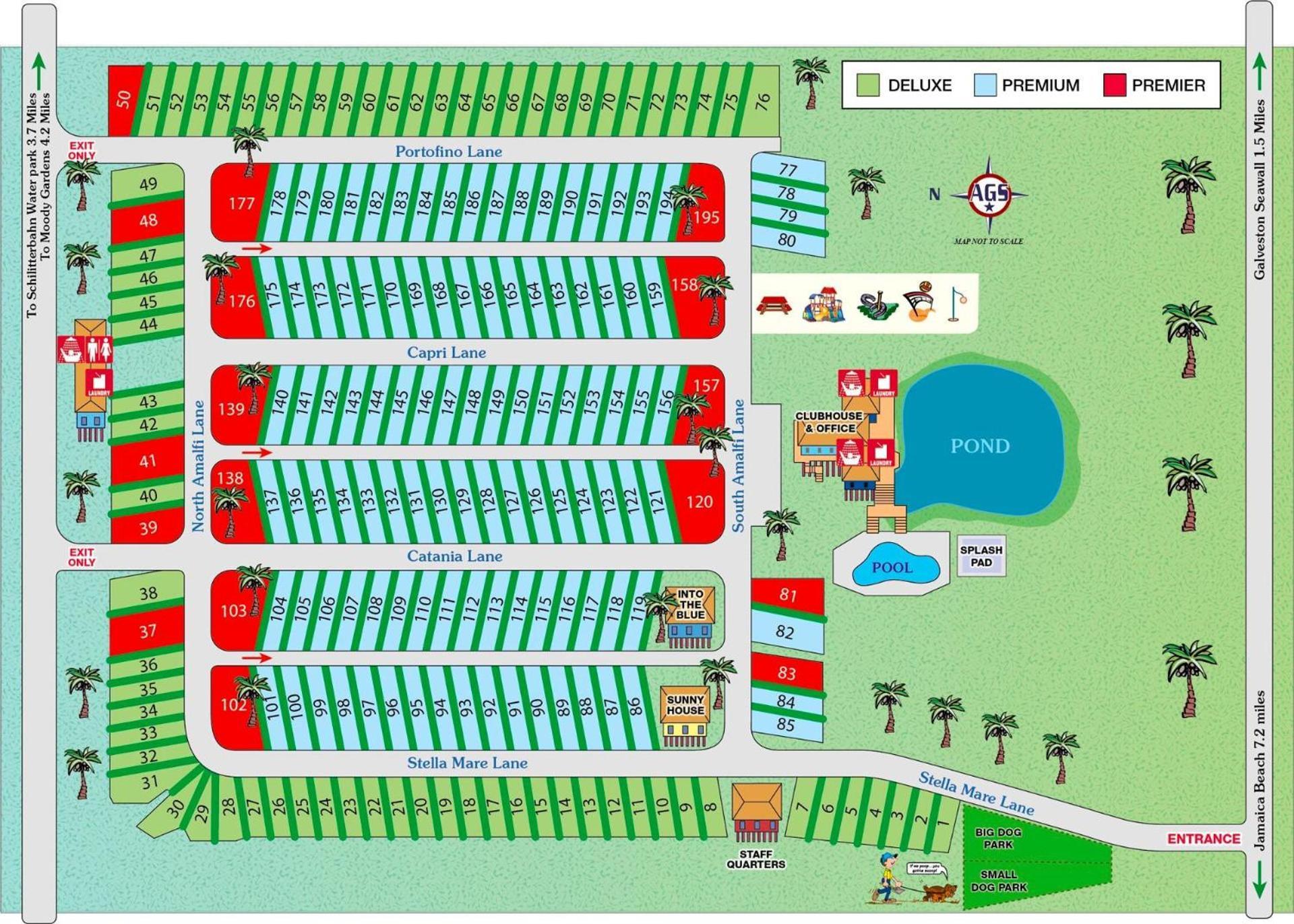 גלווסטון Stella Mare Rv Resort מראה חיצוני תמונה